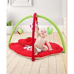 Babyhug Twist N Fold Move N Play Activity Gym Pony With Mosquito Net