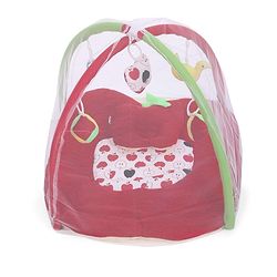 Babyhug Twist N Fold Move N Play Activity Gym Pony With Mosquito Net