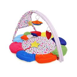 Babyhug Premium Play Gym With Flower - Multicolor