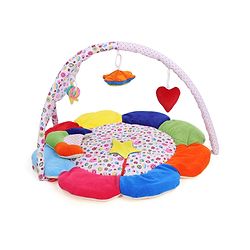 Babyhug Premium Play Gym With Flower - Multicolor
