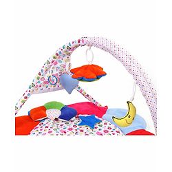 Babyhug Premium Play Gym With Flower - Multicolor