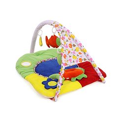 Babyhug Premium Play Gym With Fish Toy & Pillow   -Multicolor