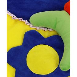 Babyhug Premium Play Gym With Fish Toy & Pillow   -Multicolor