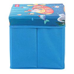 Babyhug Sto-Sit Foldable Storage Box Submarine Print - Blue