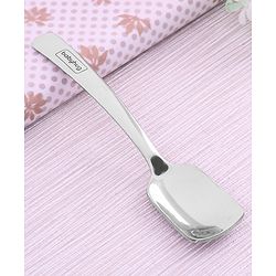 Babyhug Stainless Steel Ice Cream Spoon & Fork Set of 4 - Silver