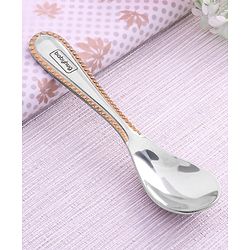 Babyhug Stainless Steel Spoon & Fork Set of 6 - Silver