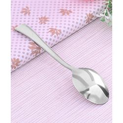 Babyhug Stainless Steel Spoon Set of 6 - Silver