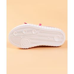 Cute Walk by Babyhug Lace Up Casual Shoes - Pink