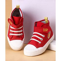 Cute Walk by Babyhug Casual Shoes - Red