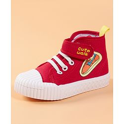 Cute Walk by Babyhug Casual Shoes - Red