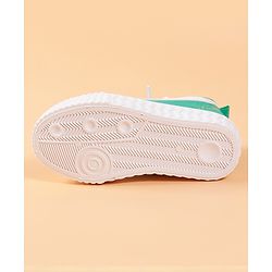 Cute Walk by Babyhug Casual Lace-up Shoes - Green