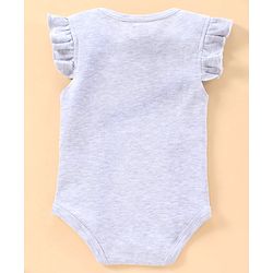 Babyhug Short Sleeves 100% Cotton Onesie Star Print Pack of 3 - Blue Pink