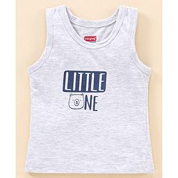 Babyhug Sleeveless 100 % Cotton Antibacterial Finish Vests Pack of 3 - Multicolour