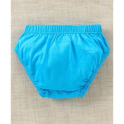 Babyhug 100%Cotton Anti Bacterial Finish Panties Rainbow & Heart Print Pack of 3 - Pink Yellow Blue