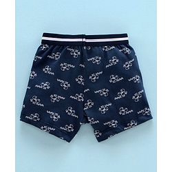 Babyhug 100% Cotton Briefs Crab Print Pack of 3 - Red