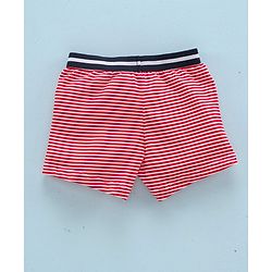 Babyhug 100% Cotton Briefs Crab Print Pack of 3 - Red