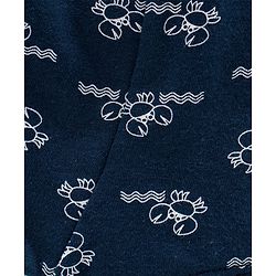 Babyhug 100% Cotton Briefs Crab Print Pack of 3 - Red