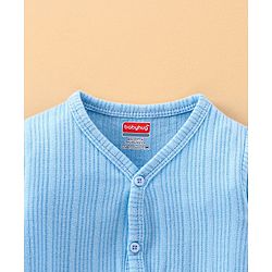 Babyhug Full Sleeves Thermal Vest - Blue