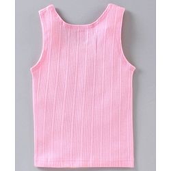 Babyhug Sleeveless Thermal Vest - Pink
