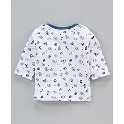 Babyhug Clothing Gift Set Sports Print Blue - 10 Piece