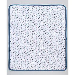 Babyhug Clothing Gift Set Sports Print Blue - 10 Piece