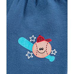 Babyhug Clothing Gift Set Sports Print Blue - 10 Piece