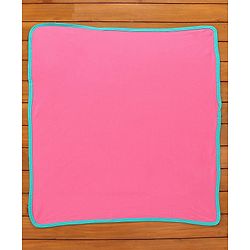 Babyhug Hooded Wrapper Floral Print Pack of 2-Pink And White