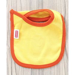 Babyhug Cotton Bib With Velcro Pack of 2 Lion Print - Blue