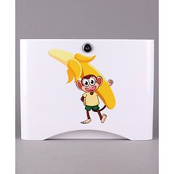 Babyhug  Small Panel Storage Container - White
