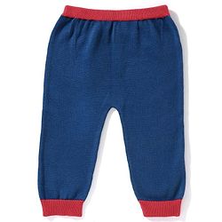 Babyhug Full Sleeves 100% Organic Cotton Sweater Set with Cap Horse Print - Red