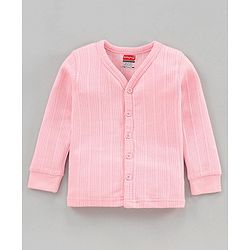 Babyhug Full Sleeves Thermal Vests - Pink