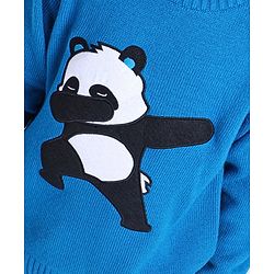 Babyhug Full Sleeves Sweater  - Blue