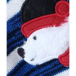 Babyhug Full Sleeves Sweater - Blue