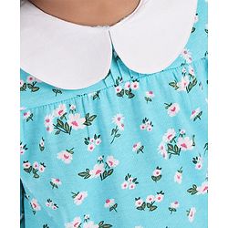 Babyhug Full Sleeves Top & Full Length Jeans - Blue Pink