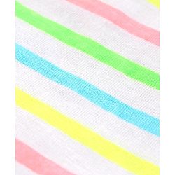 Babyhug 100% Cotton Singlet Slips Pack of 3 - Pink White