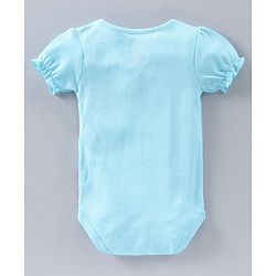 Babyhug 100% Cotton Printed Onesie - Blue