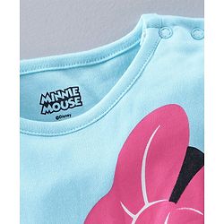 Babyhug 100% Cotton Printed Onesie - Blue