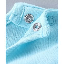 Babyhug 100% Cotton Printed Onesie - Blue