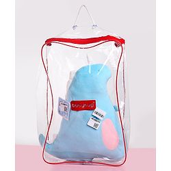 Babyhug Dinosaur Shaped Premium Plush Cushion - Blue