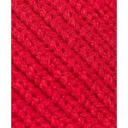 Babyhug Woollen Cap and Muffler Set Red - Diameter 9 cm
