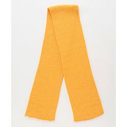 Babyhug Cable Knit Cap with Muffler and MIttens - Yellow
