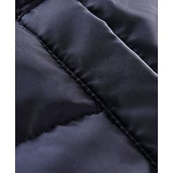 Babyhug Full Sleeves Hooded Jacket - Navy Blue