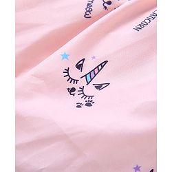 Babyhug Hooded Full Sleeves Padded Jacket with 3D Ears - Pink