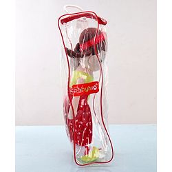 Babyhug Sophie Candy Doll Red Yellow - Height 50 cm