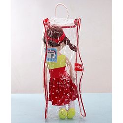 Babyhug Sophie Candy Doll Red Yellow - Height 50 cm