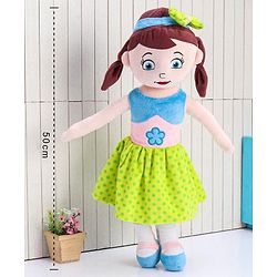 Babyhug Sophie Candy Doll Blue Green - Height 50 cm