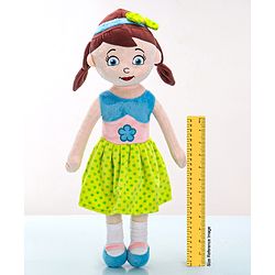 Babyhug Sophie Candy Doll Blue Green - Height 50 cm