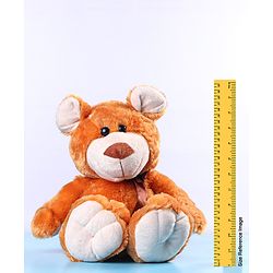 Babyhug Buddy Bear Soft Toy Light Brown - Height  38 cm