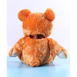 Babyhug Buddy Bear Soft Toy Light Brown - Height  38 cm