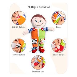Babyhug Geo Activity Candy Doll - Height 40 cm